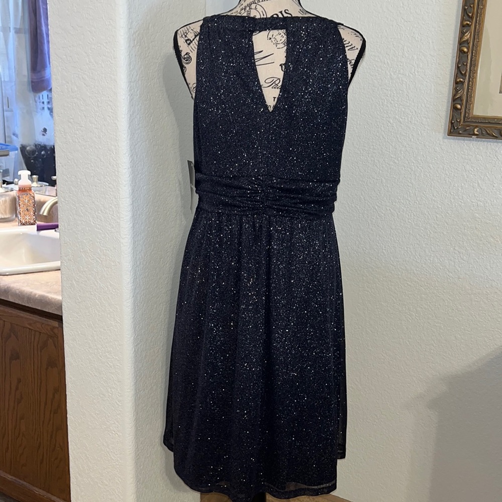 NWT Karina Glitter Cocktail Dress - Picture 3 of 6